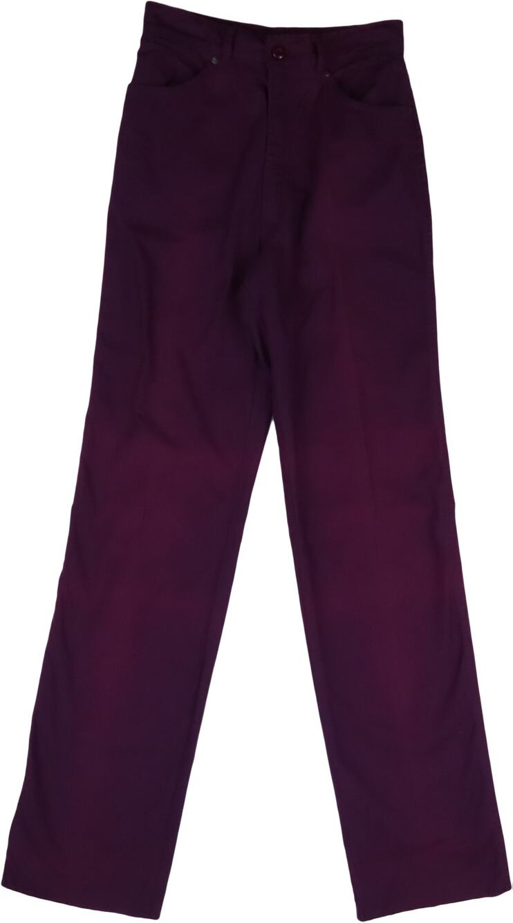 Vintage Purple High Waist Boho Jeans 24